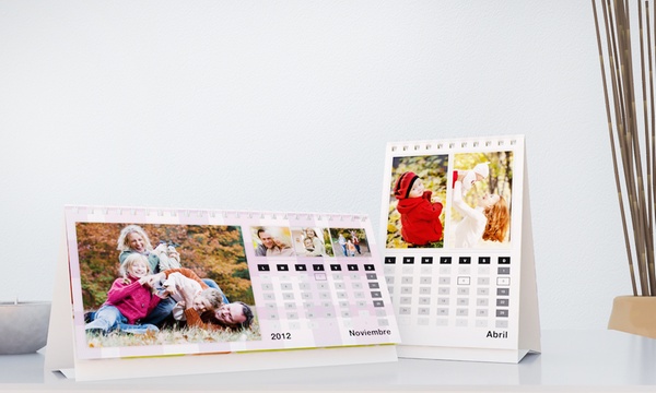 personalised desk calendar