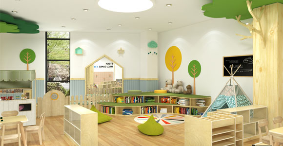 Changing Early Education: Forward-looking Kindergarten Interior Designs